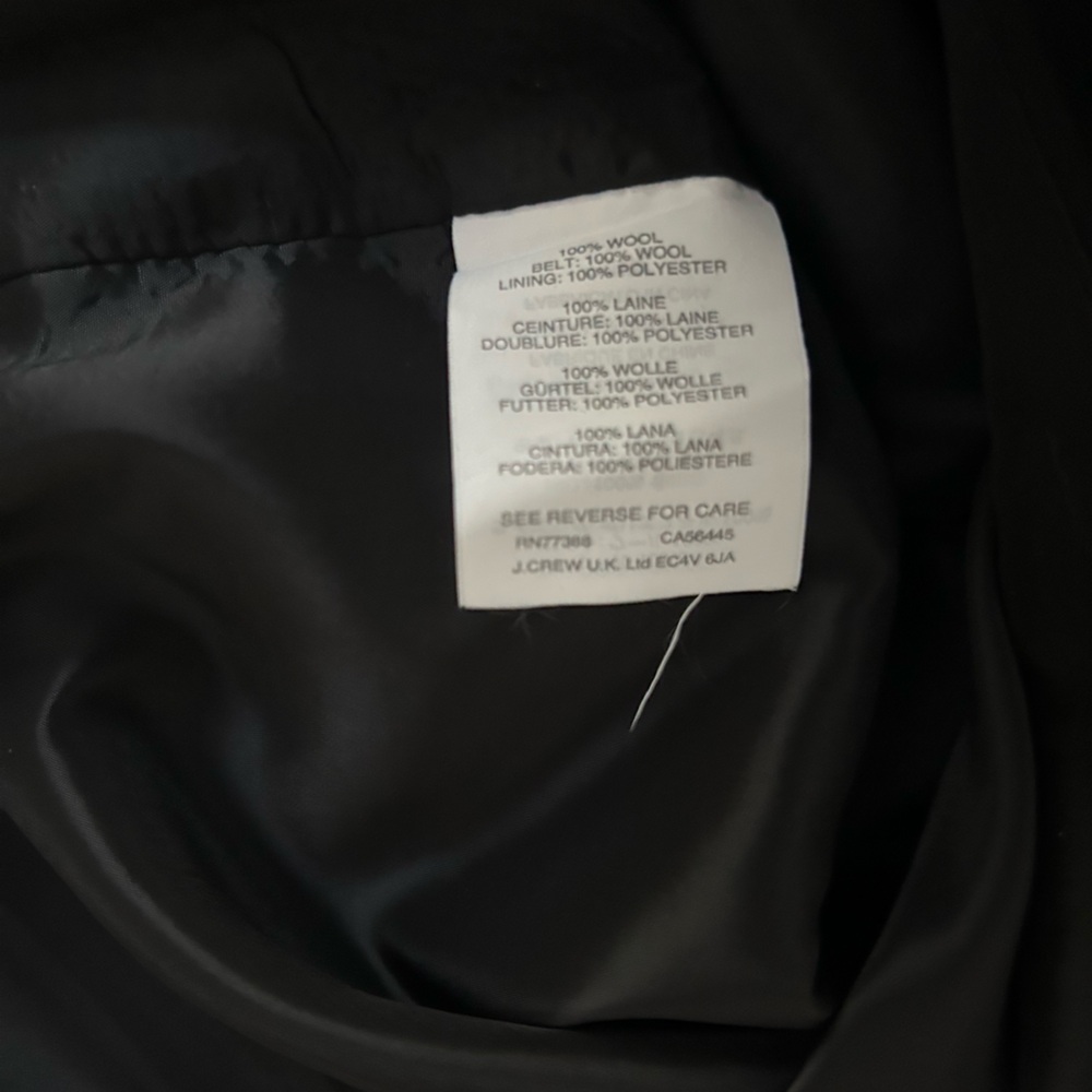 J Crew Sleeveless Wool Dress Size 0 - Picture 6 of 6